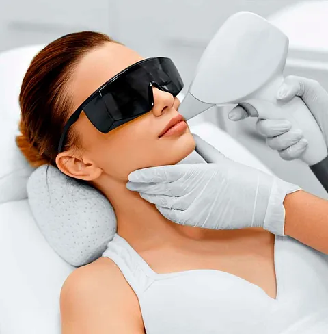 Laserbehandling ansigt